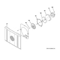 GE ZGP364NRR3SS convection fan diagram