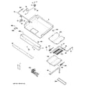 GE JGBP25SENASS gas & burner parts diagram