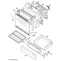 GE JGBP25SENASS door & drawer parts diagram