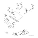 GE JGBS23DEM5BB gas & burner parts diagram