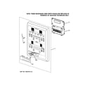 GE JTP90DP3WW control panel diagram