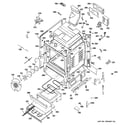 GE PGB930DET1BB body parts diagram