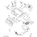 GE PGB935SET2SS gas & burner parts diagram
