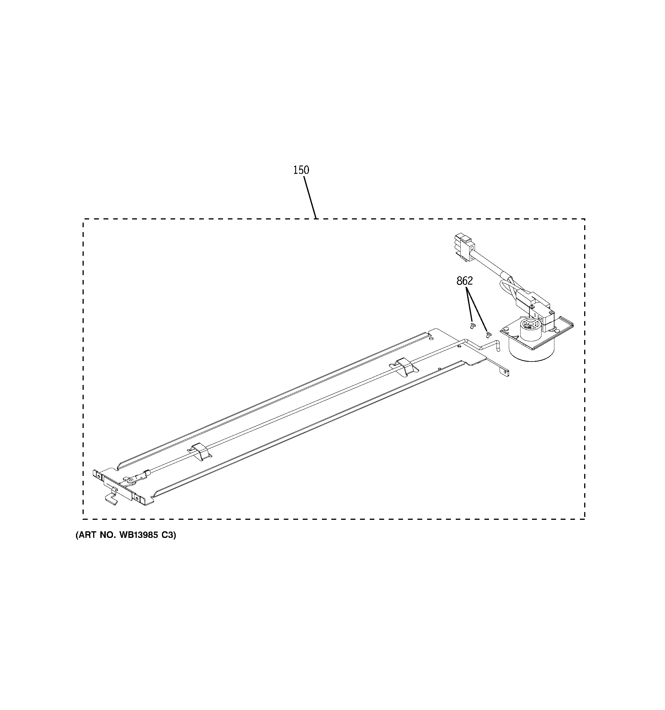 GE PS978ST1SS door lock diagram