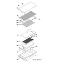 GE ZGU486LRP3SS grill assembly diagram