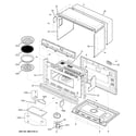 GE ZSC2000FBB01 oven cavity parts diagram
