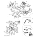 GE ZSC2000FBB01 interior parts (2) diagram