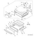 GE PB930SF1SS warming drawer diagram