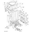GE DPVH890EJ1MV cabinet diagram