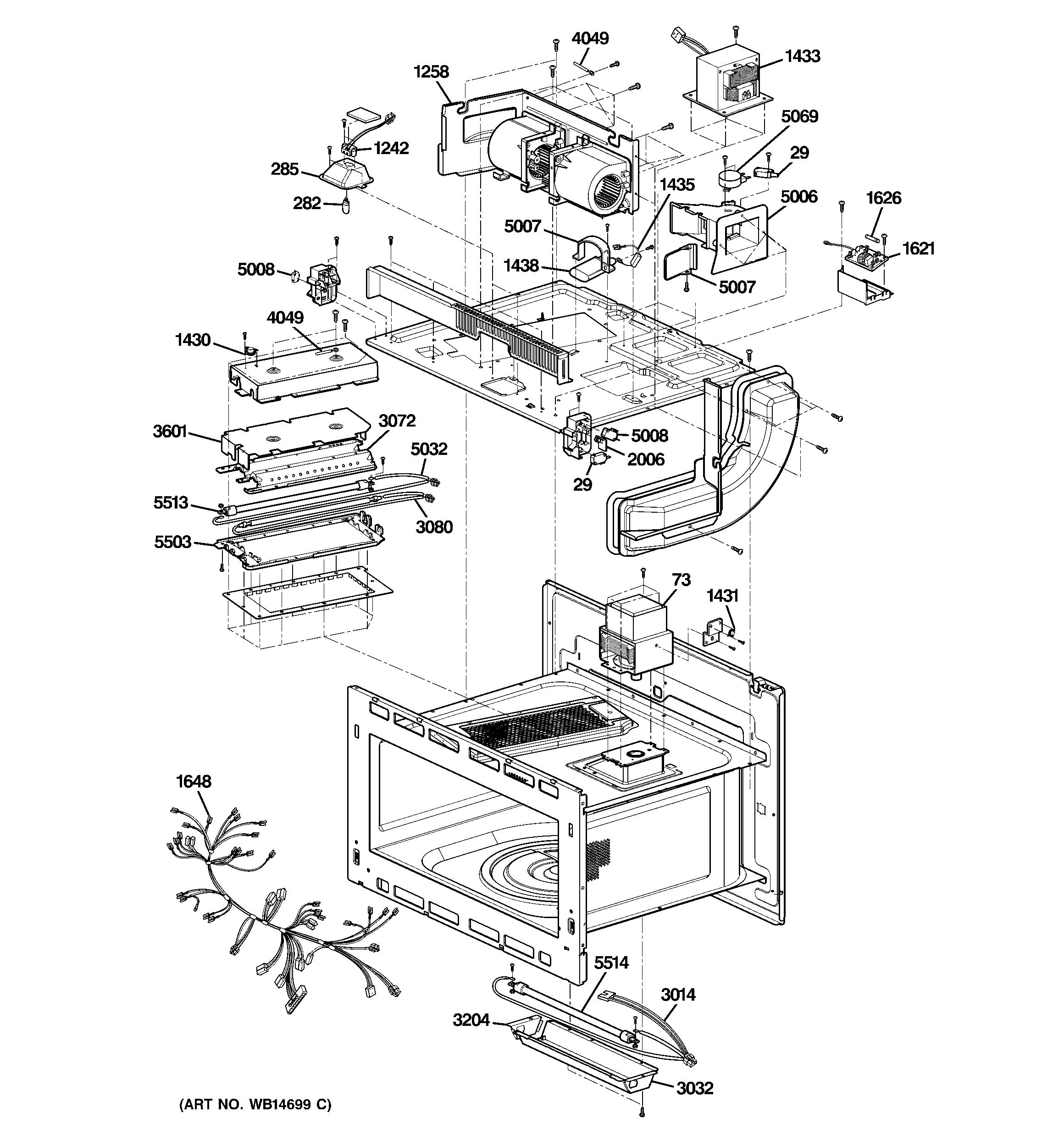 GE ZSC1202NSS01 insulator parts diagram