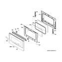 GE JGB870DEF1WW lower door diagram