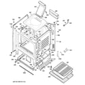Hotpoint RGB526DET3WW body parts diagram