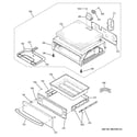 GE PB930DH1BB warming drawer diagram