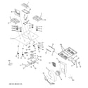 GE PGP989SN1SS control panel & cooktop diagram