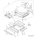 GE PB930DF2BB warming drawer diagram