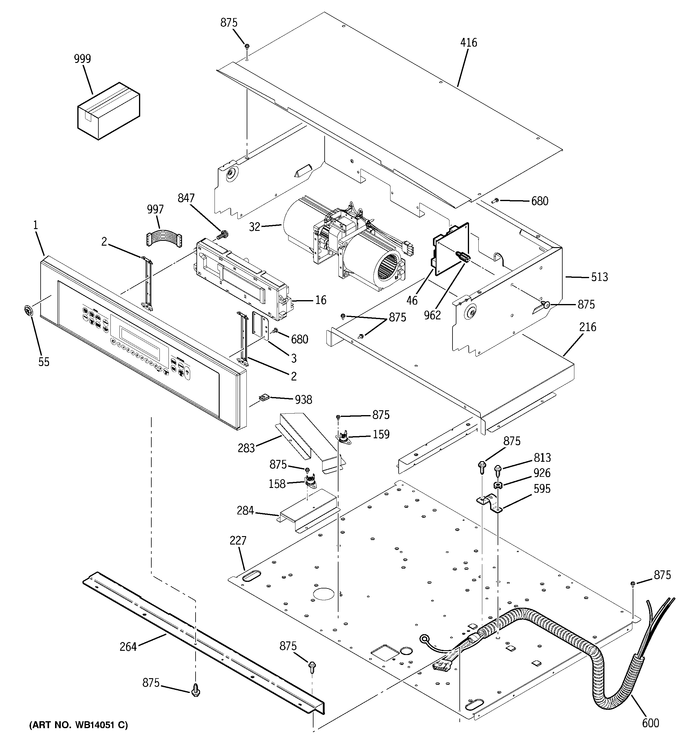 GE ZET958SM2SS control panel diagram