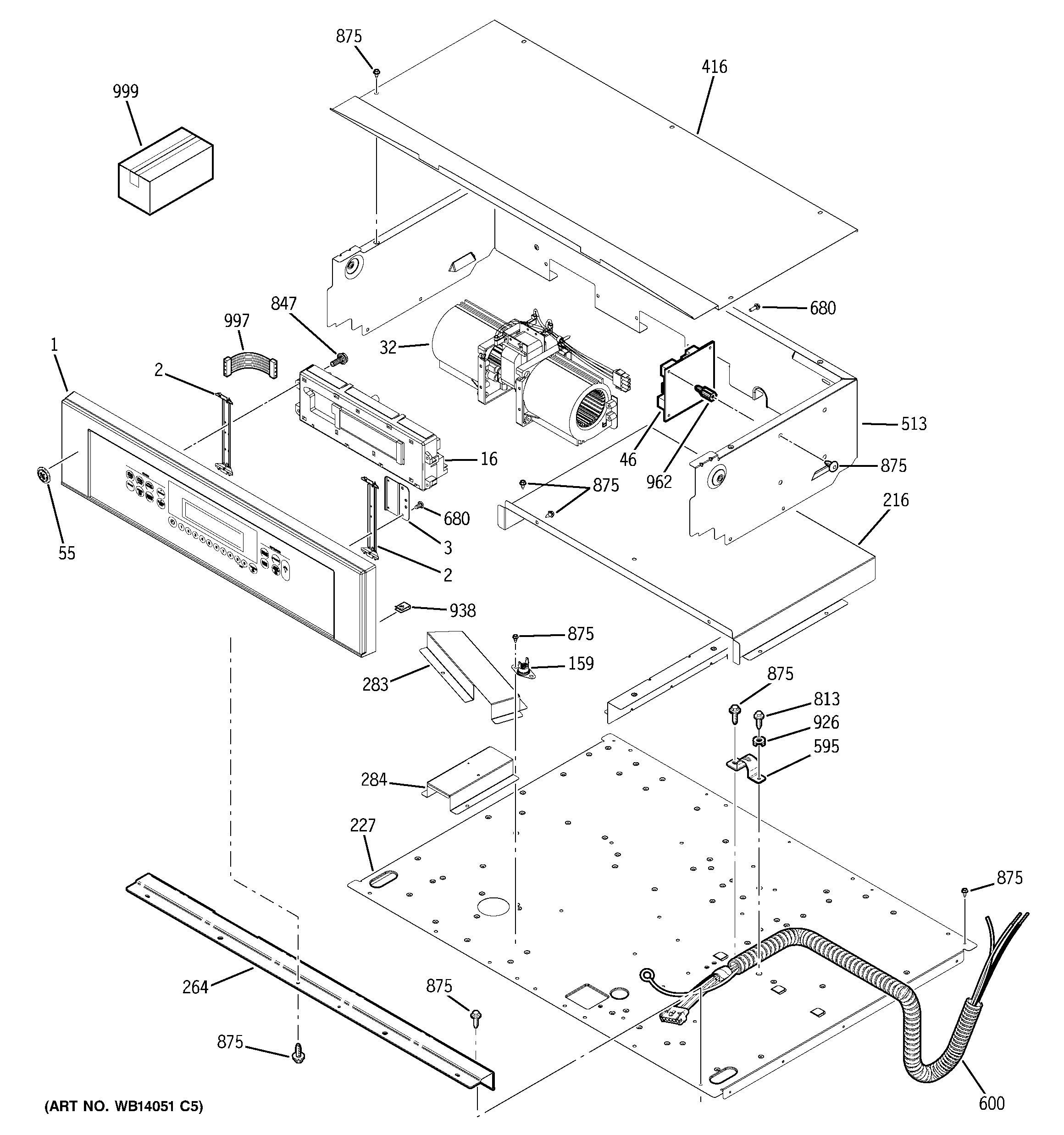 GE ZET958SM3SS control panel diagram