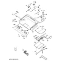 GE JGB697DEH1BB gas & burner parts diagram