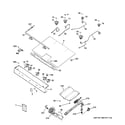 GE JGBS65DEF1BB gas & burner parts diagram