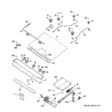 GE JGBS65REF1SS gas & burner parts diagram