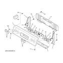 GE JBP23DR3BB control panel diagram