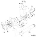 GE GFDS265EF0MC blower & motor diagram