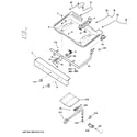 Hotpoint RGB525DEH2WW gas & burner parts diagram