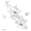 GE JD630DF2BB control panel diagram