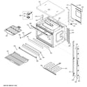 GE JT3500DF1WW upper oven diagram
