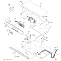 GE JCTP70DP3WW control panel diagram