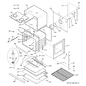GE JCTP70DP3WW body parts diagram