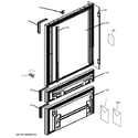 GE ZIK30GNZBII doors diagram