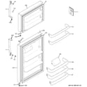 GE GTE18LGHBRWW doors diagram