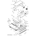 GE JRP15WW3WW control panel & cooktop diagram