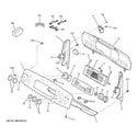 GE JB870DF4BB control panel diagram