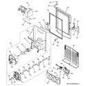 GE PYE22PSHFSS ice maker & dispenser diagram