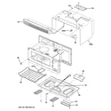 GE JNM3151DF1BB oven cavity parts diagram
