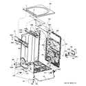 GE GFDS140ED0WW cabinet diagram