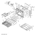GE PK7500DF4WW lower oven diagram