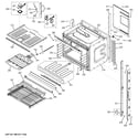 GE PT7550EH5ES upper oven diagram