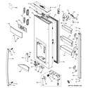 GE GYE22KSHHSS dispenser door diagram