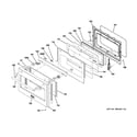 GE ZGP484LGR2SS large door assembly diagram