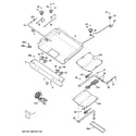 Hotpoint RGB780DEH1BB gas & burner parts diagram