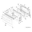 GE PGB960SEJ2SS lower door diagram