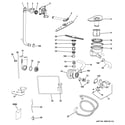 GE GSM1860F02SS motor-pump mechanism diagram