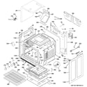 GE JGB720SEJ1SS body parts diagram