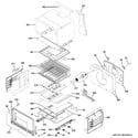 GE JGB860DEJ1WW lower oven diagram