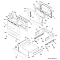 GE PGB911ZEJ1SS door diagram
