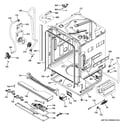 GE GDT740SSF2SS body parts diagram
