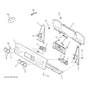 GE JB750DJ2BB control panel diagram